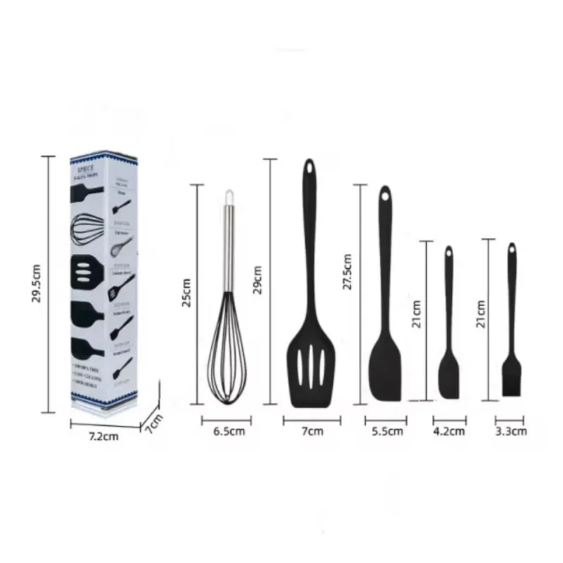 5-Piece Silicone Baking Set