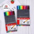 Fineliner Coloring Pens Set Fine Point Pens 0.4mm Assorted Colors, Fineliners Colored Pens Fine Line Pens Set For Coloring/Writing/Arts Set of 12/24/36 Beautiful Assorted Color Pointers​. 