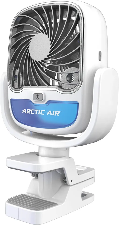 Enrax Cart Arctic Air Portable Fan, Grip Go Speed Small Fan