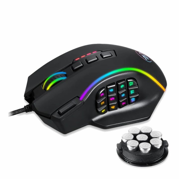 Redragon%20PERDITION%204%20M901-K-2%20Wired%20Gaming%20Mouse%20RGB%20with%2019%20Programmable%20Buttons%20-%20Image%207