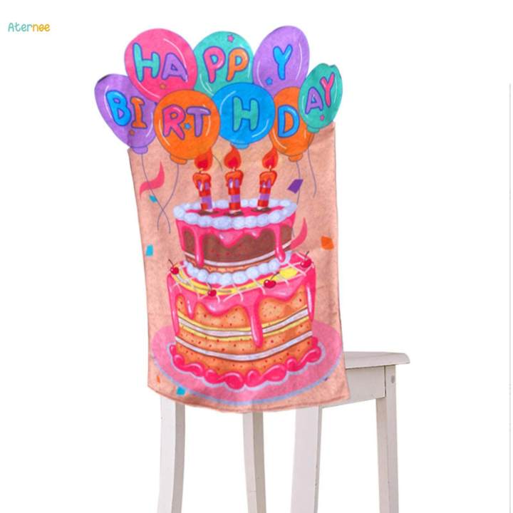 Classroom Chair Birthday Chair Cover Removable for hotel Home 25x16inch