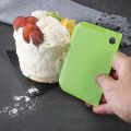 New Comfortable High quality 3pcs / set plastic surfaces connect ice candy scraper cake decorating baking pastry tool cutting scraper. 
