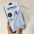 iPhone 13 | iPhone 13 Pro | iPhone 13 Pro Max Premium Space Transparent clear Case Jelly Rugged Clear TPU PC Shockproof Phone Cases. 