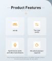 Baseus HDMI Switcher 4k@60hz, 1x2/2x1 Bi-Directional (2 In 1 Out, 1 In 2 Out) FULL HD HDMI Adapter Hub for Xbox PS5/4, TV BOX. 