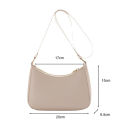 Korean Style luxury Shoulder Bag for Women Crescent Underarm  Female Casual Vintage Hobos bag. 