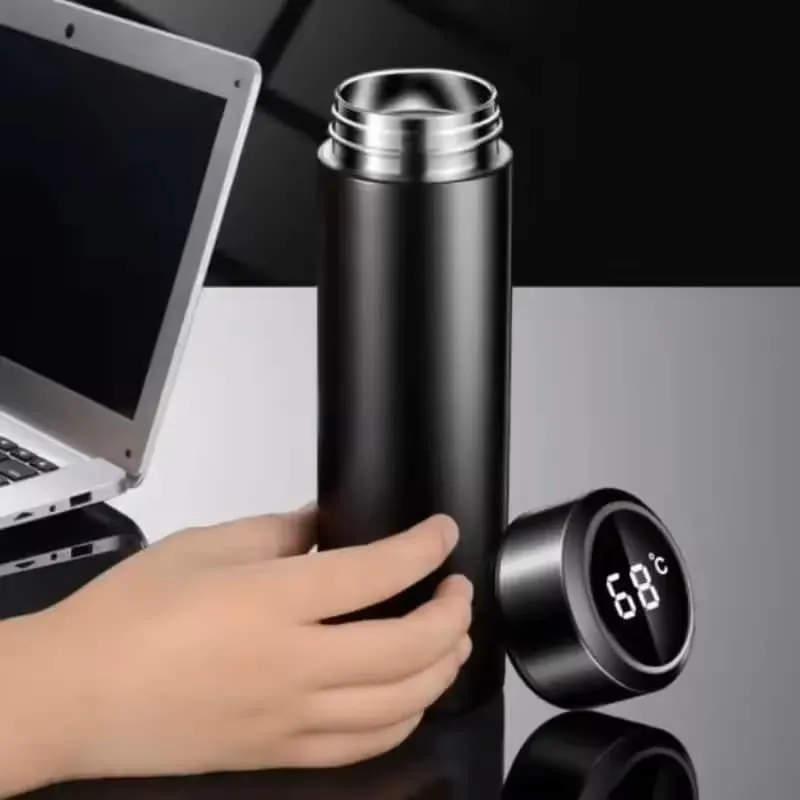500ml LED Temperature Water Bottle