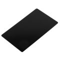 100PCS Black Aluminum Alloy Card Metal Business Card 0.2mm Thickness. 
