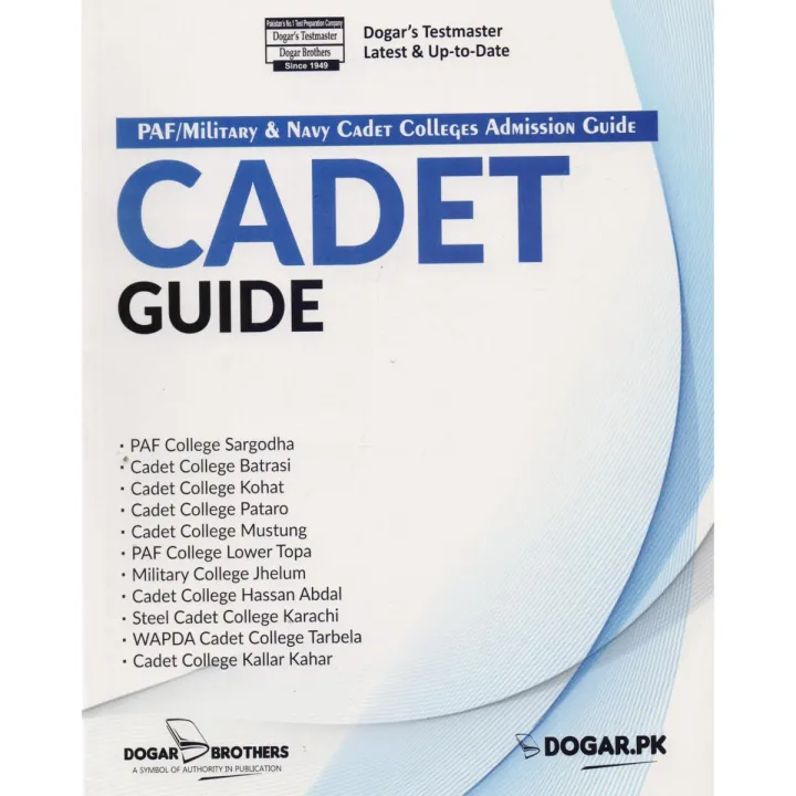Cadet Guide | Daraz.pk: Buy Online at Best Prices in Pakistan | Daraz.pk