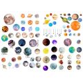 1 PCS Cute Face Weather Icon Decor Korean Aesthetic Book Journal Stickers Scrapbooking Stationery Sticker Flakes Art Supplies. 