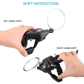Premium Gear Shifter Shift/Brake Lever Bicycle Brake Disk Cycle Front and Rear Derailleur  6/7 Speed to Make Your Single Speed Cycle into a Multi Speed Bike, Compatible for All Kind of Bicycles. 