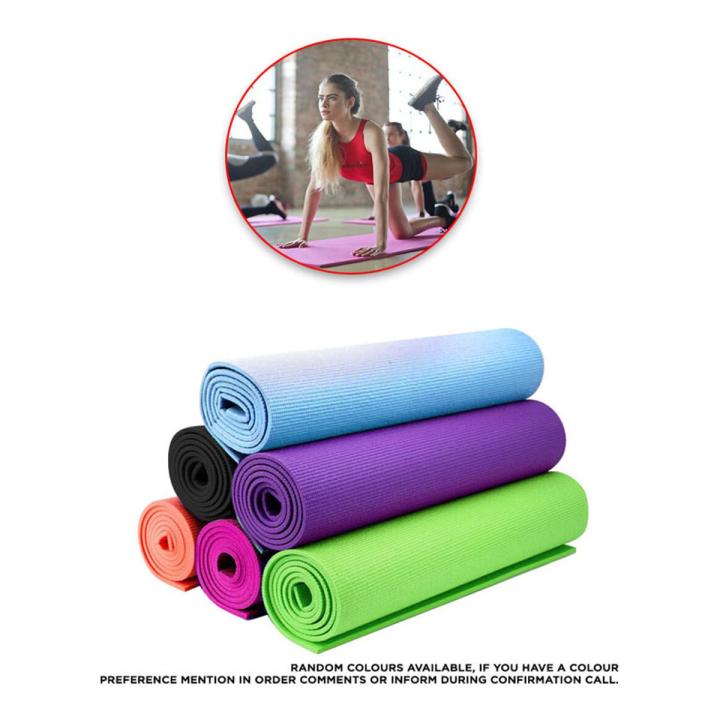 Yoga Mat Made Of Non-slip Material, Yo-ga Matt Eco Friendly Anti