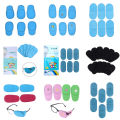 6pcs/set Multi Styles Children's Amblyopia Training EyeshadeCover Vision Correction Glasses Accessories Shading Eye Stickers. 