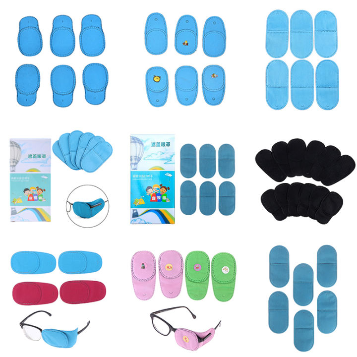 6pcs/set%20Multi%20Styles%20Children's%20Amblyopia%20Training%20EyeshadeCover%20Vision%20Correction%20Glasses%20Accessories%20Shading%20Eye%20Stickers%20-%20Image%205