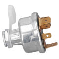 Ignition Switch, Easy Operation Starter Ignition Switch Metal Plastic for Tractor. 