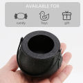 24 Pack Plastic Black Witch Candy Bowls Cauldrons,Pot with Handle ,for Halloween, Easter, St Patrick's Day Party Favors. 