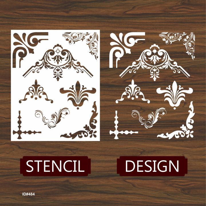 Different%20corner%20Reusable%20Stencil%20For%20wall%20Painting%20Art%20DIY%20Home%20Decor,%20Album%20Crafts%20and%20Canva%20-%20Image%204
