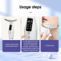 Professional Face & Neck Massager with LED Light Therapy – Vibration Anti-Wrinkle Device for Skin Tightening & Double Chin Reduction. 