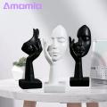 Amamia Abstract Figure Ornament Exquisite Abstract Art Expression Statue. 