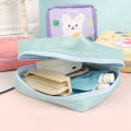 Cute Cartoon Pouch Towel Storage Bag Women Tampon Bags Cotton Sanitary Napkin Storage Bag Purse 1Pcs. 