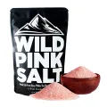 Wild Foods Pink Salt - Organic Pure & Unrefined Real Salt - 100% Natural Finely Ground Pink Salt with 80+ Minerals & Electrolytes - Good for Cooking & Table Salt (500 grams). 