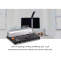 Steel Base 21 Hole Comb Binding Labor Saving Book Binding Machine. 