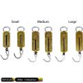 0.5 to 25 Kg - Fish Hook Weight Scale - Medium Weighting Hanging Scale - Golden. 