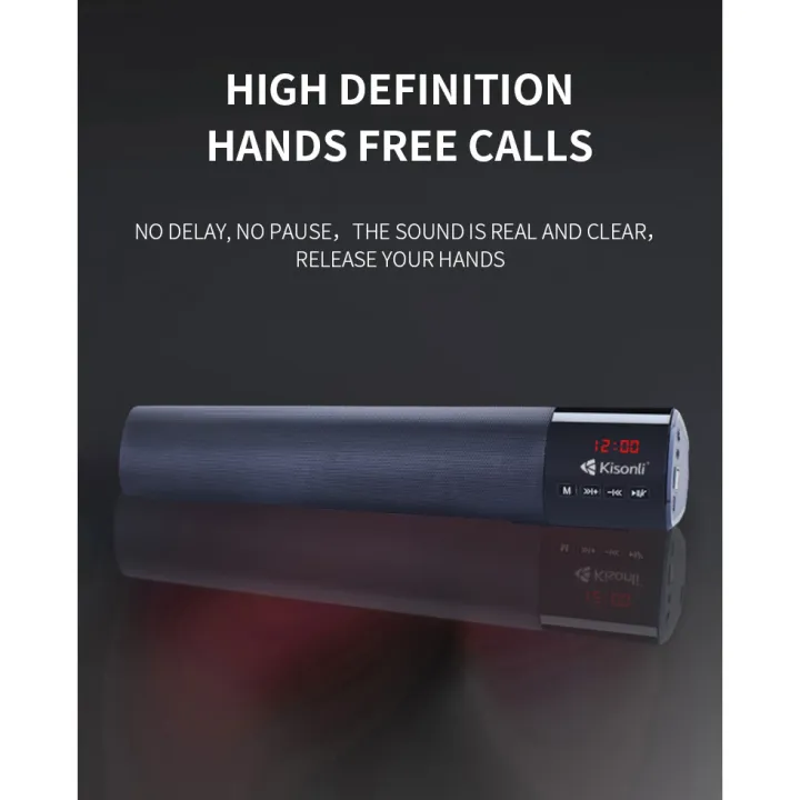 Kisonli%20LED-800%20LED-800B%20Portable%20Wireless%20Bluetooth%20Speaker%20With%20Digital%20Display%20Speakers%20Sound%20bar%20Gaming%20Kisonli%203D%20Sound%20HIFI%20Home%20Theater%20new%20led%20Long%20Battery%20Good%20sound%20quality%20Usb%20&%20Wireless%20Speaker%20TF%20Card/AUX/Handfree/FM%20Radio%20-%20Image%2010