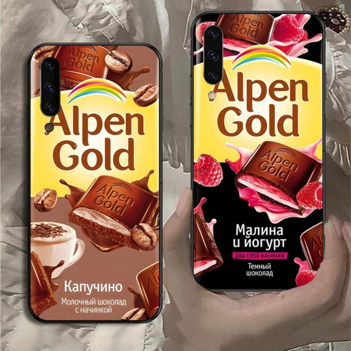Russian Chocolate Phone Case For Samsung Note 9 10 20 Plus Pro Ultra J6 J5 J7 J8 Soft Black Phone Cover