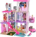 Barbi DreamHouse Large Dollhouse with Pool, Slide, Elevator, Lights and Sounds. 