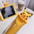 Pokemon Pikachu Silicon Stand Cover For iPad Pro 9.7 10.5 10.2 8th 9th 2018 2017 Air 1 2 3 Mini 2 3 4 5 6 Tablet Case Funda. 