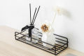 Imported Quality Japanese-style wrought iron bathroom shelf wall-mounted shower gel storage rack toilet free punch toiletry stand Bathroom shelf Corner Storage Rack Organizer. 