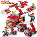 100/200 Pcs Lego Car Building Blocks Compatible Police Fire Truck Tank Airplane Educational Toys Children Infant. 
