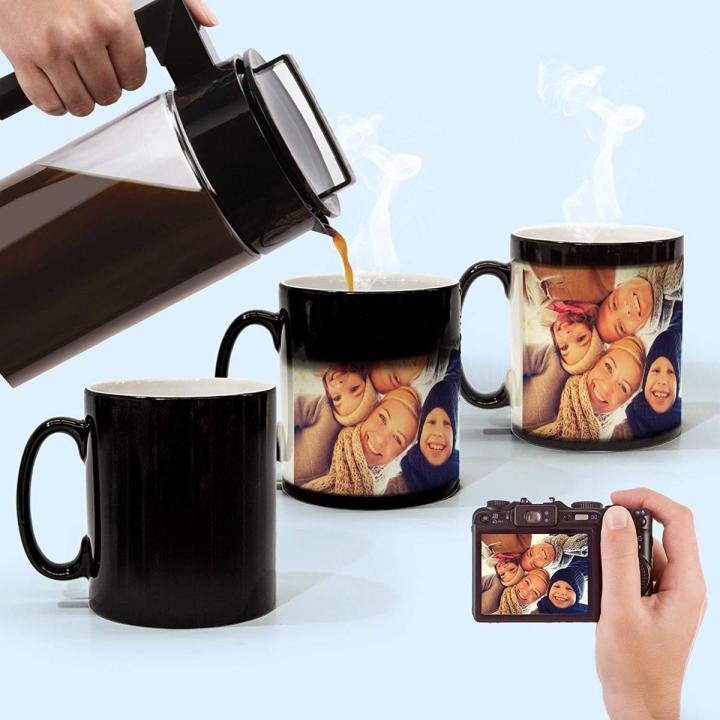 Personalized Photo Mug Heat Sensitive Color Changing