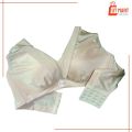 100% Satin Silk Bra Female Push Up Brassiere Breathable Smooth Comfortable Real Silk Underwear Solid Color Light Green. 