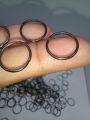 Pack of 25pcs, Metal Open Jump Ring, (12mm, 14mm, 16mm, , 18mm, 20mm, 25mm, 30mm and 40mm) DIY Customize Art & Craft.. 