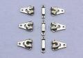 18 set/box Hook And Bar Fastener Trouser Skirt Pent Waist Extender Tailor Dress Maker Factory supply. 