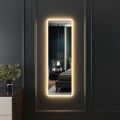 Mirror | Full Length Mirror | Wall Mounted | Full Length LED light Mirror wire operated ( Height 54 inch Width 18 inch ) Usage Bedroom, Bathroom, Living Room, Dressing Area. Guaranteed safe delivery. 