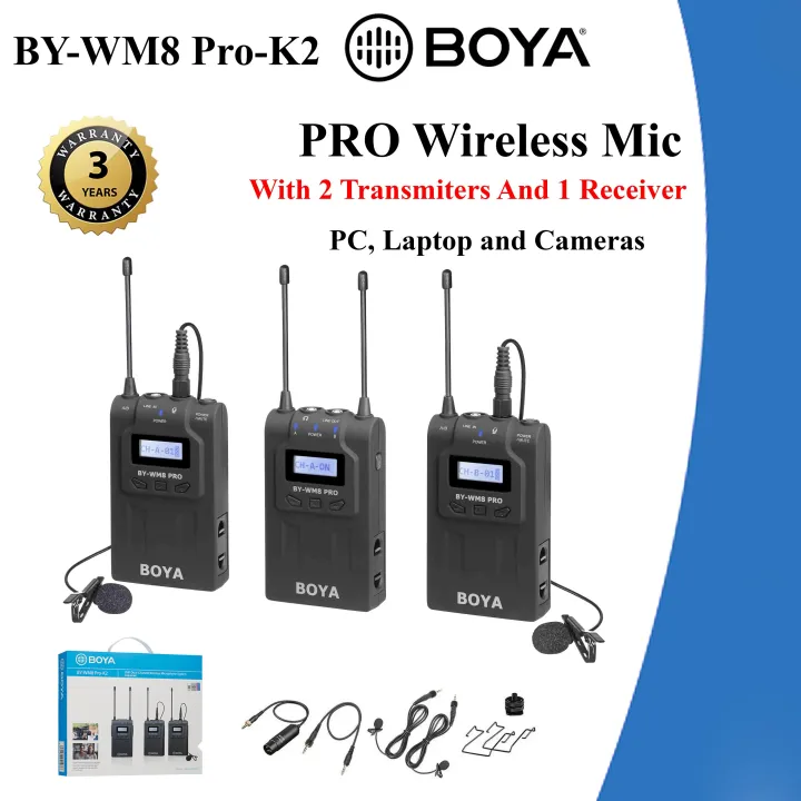 3%20Years%20Warranty%20-%20BOYA%20BY-WM8%20Pro-K2%20UHF%20Dual-Channel%20Wireless%20Lavalier%20System%20(576.4%20to%20599.9%20MHz,%20568.6%20to%20592%20MHz)%20-%20Image%202