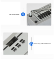 Glass to Glass Drop Bolt Lock Electric Lock For Access Control System. 