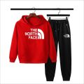 THE NORTH FACE Printed Tracksuit For Mens - Soft & Comfortable Fleece Fabric Hoodies For Men Kangaroo Hooded & Trouser Printed Tracksuit. 