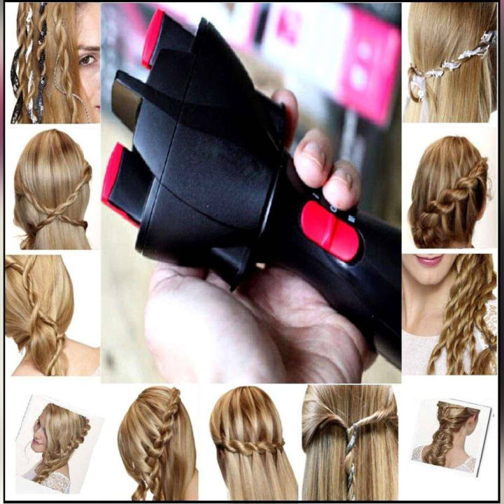 New Electric Hair Braider Automatic twist braider knitting Device Hair braider Machine Braiding Hairstyle Cabello Hair Styling Tool
