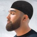 Turkish Islamic Kufi Takke - Cotton Blend Knit Cap - One Size Fits Most Skullie Taqiyah Cap - Prayer Cap for Muslim Men Turkish Kufi Topi Kofi Topi Cap Hat. 