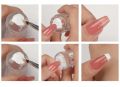 Nail Art Stamper, Stamp for French Nails, Nail Art Stamping Tool, Pure Clear Silicon Jelly Nail Stamp. 