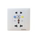 Wall Socket Electric Leakage Protection AC Power Protection 5 Hole Universal Home Appliance Outlet Panel Plate. 