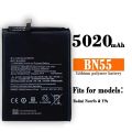 Xiaomi Redmi Note 9s Battery Replacement BN55 Battery with 5020mAh Capacity _ Black. 