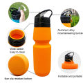 Water Bottle Heat-resistant Collapsible Sport Soft Water Bottle. 