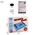 Reversi Strategy Board Game Tabletop Game Travel Boards Game Christmas Gift Portable for Adults. 