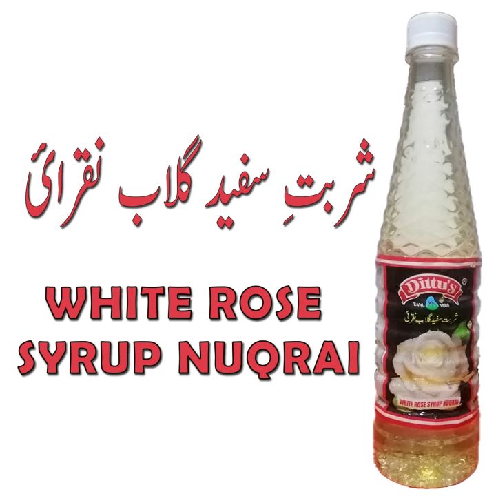 White Rose Syrup Nuqrai ( Dittu's ) - Whit Rose Syrup
