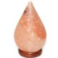 Salt lamp tear drop. 
