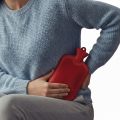 Hot Water Bottle Bag 2 Litre for Back Pain & Period Cramps Relief - High Quality Rubber Heat Pack for Joint Pain. 
